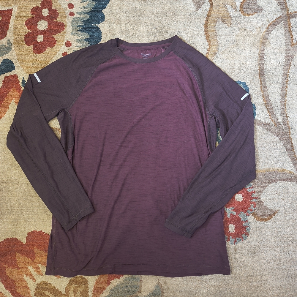 Men's Purple Long Sleeve Shirt
